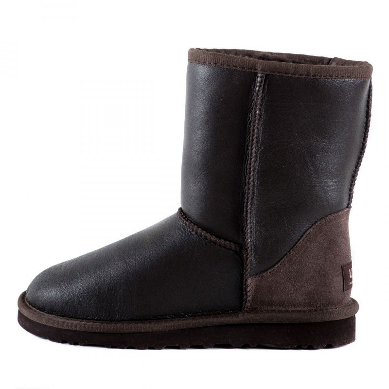 Угги Classic Short Metallic Chocolate