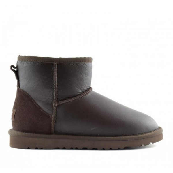 Угги Men's Classic Mini Metallic Chocolate