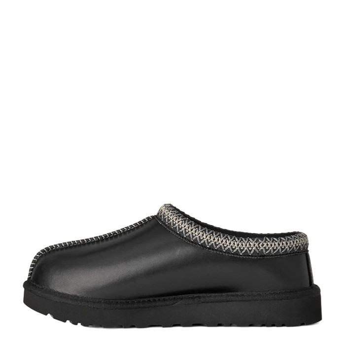 Ugg Tasman Slippers Leather Regen Black