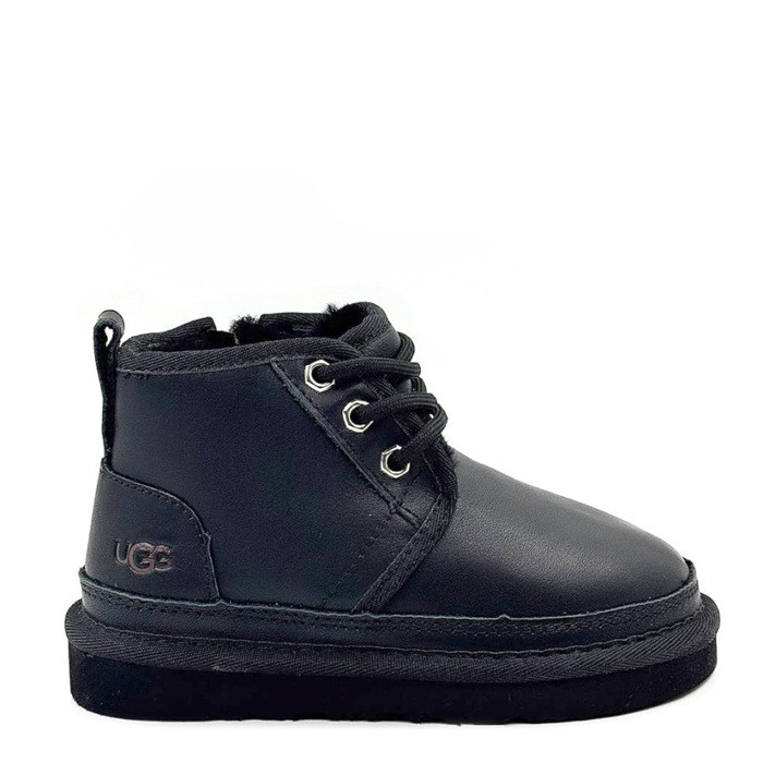 Ботинки Kids Neumel Zip Leather Black