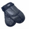 Мужские Варежки Меховые Ugg Черные Кожаные (07)
