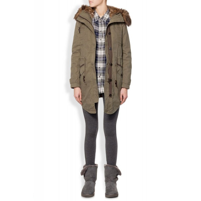 Угги Bailey Button Grey II