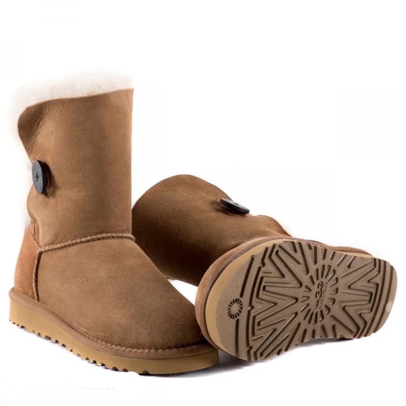 Угги Bailey Button Chestnut II
