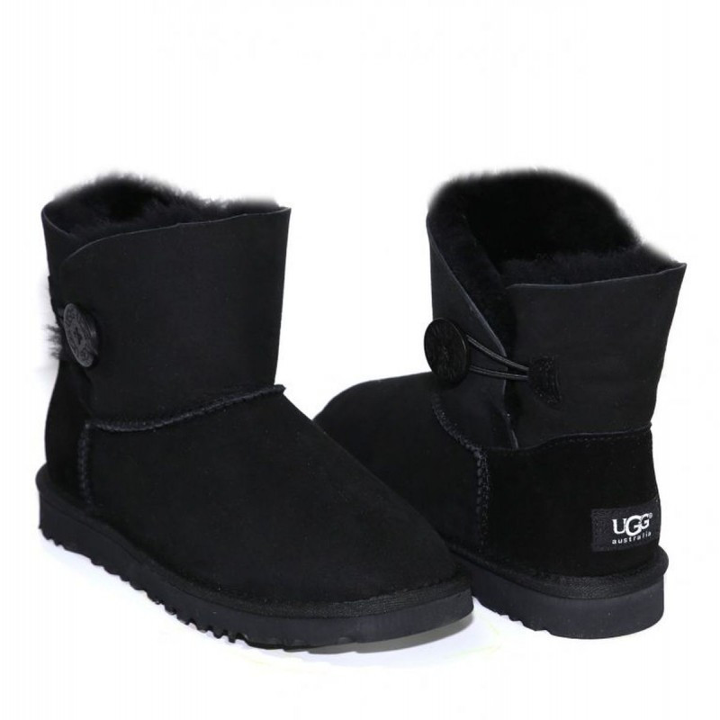Угги Mini II Bailey Button Black
