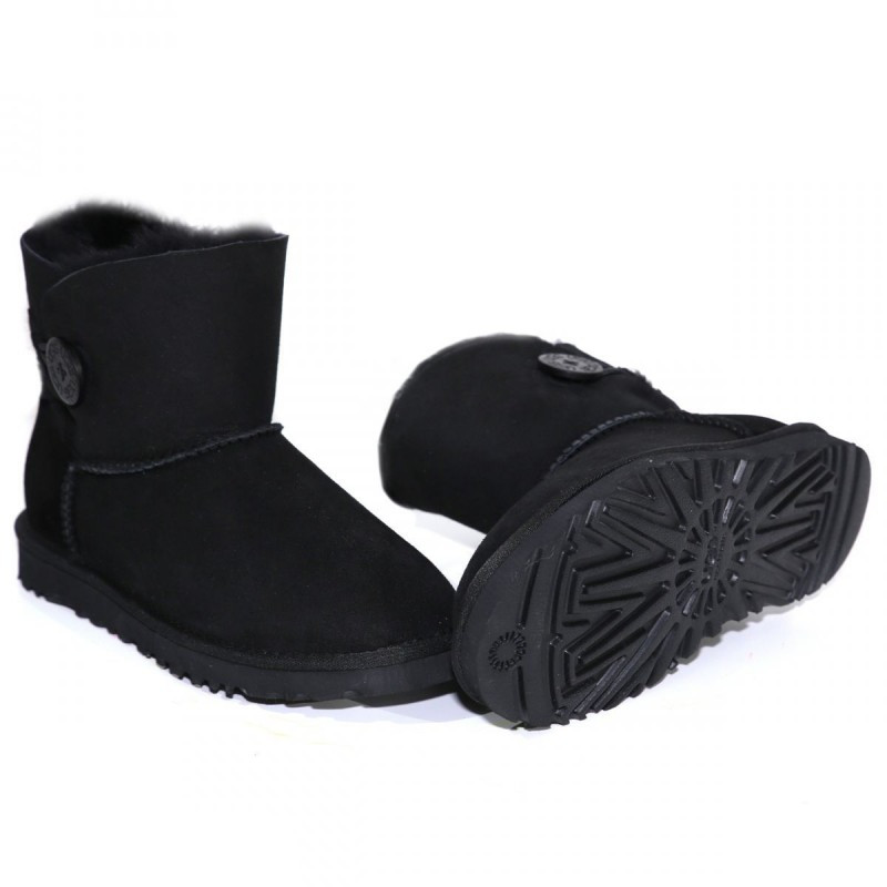 Угги Mini II Bailey Button Black