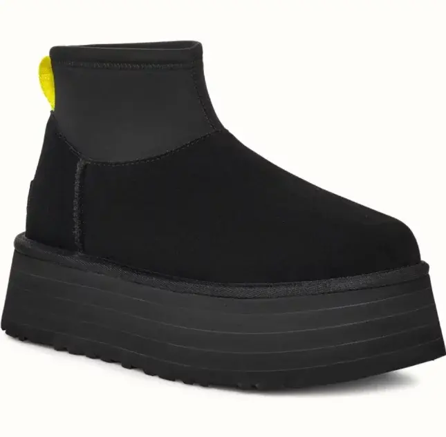 Ugg Classic Platform Dipper Mini Black