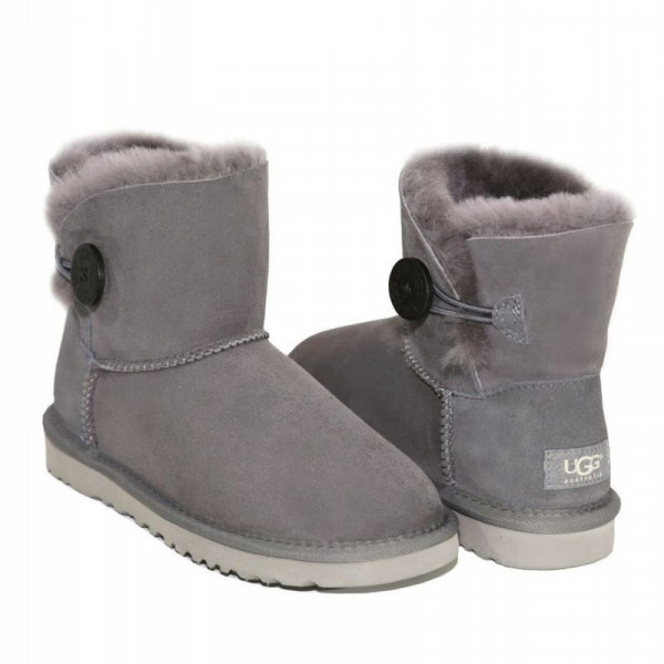 Угги Mini II Bailey Button Grey