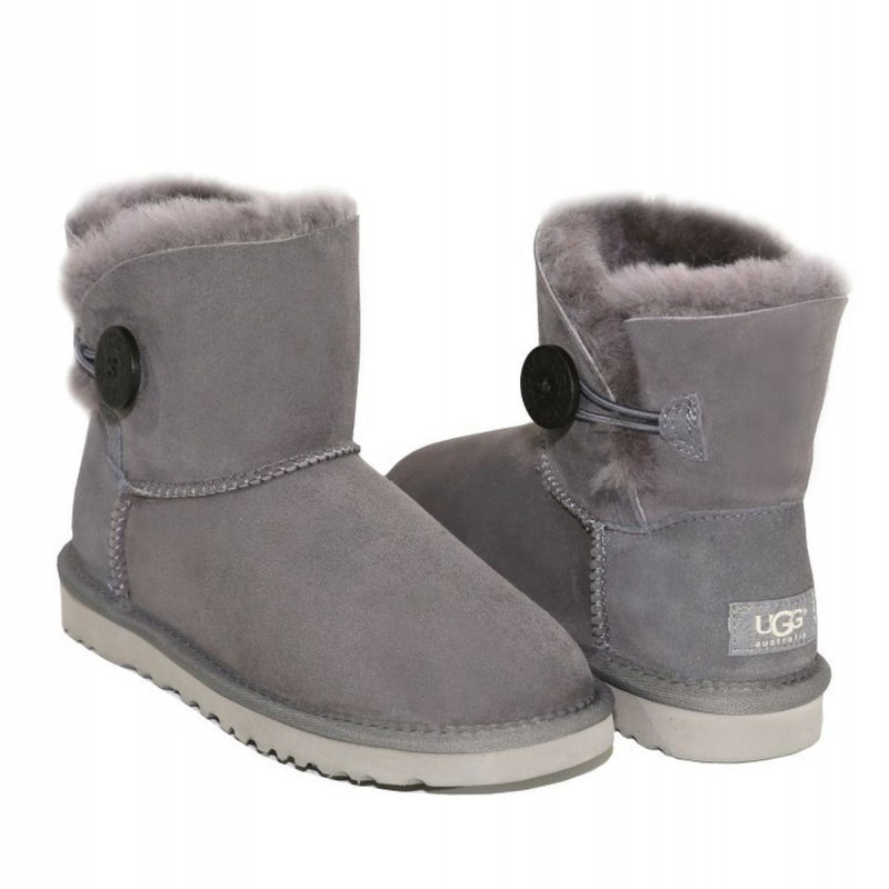 Угги Mini II Bailey Button Grey