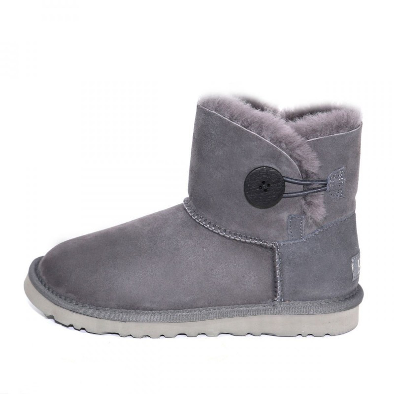 Угги Mini II Bailey Button Grey