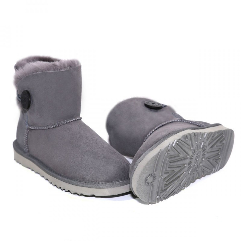Угги Mini II Bailey Button Grey