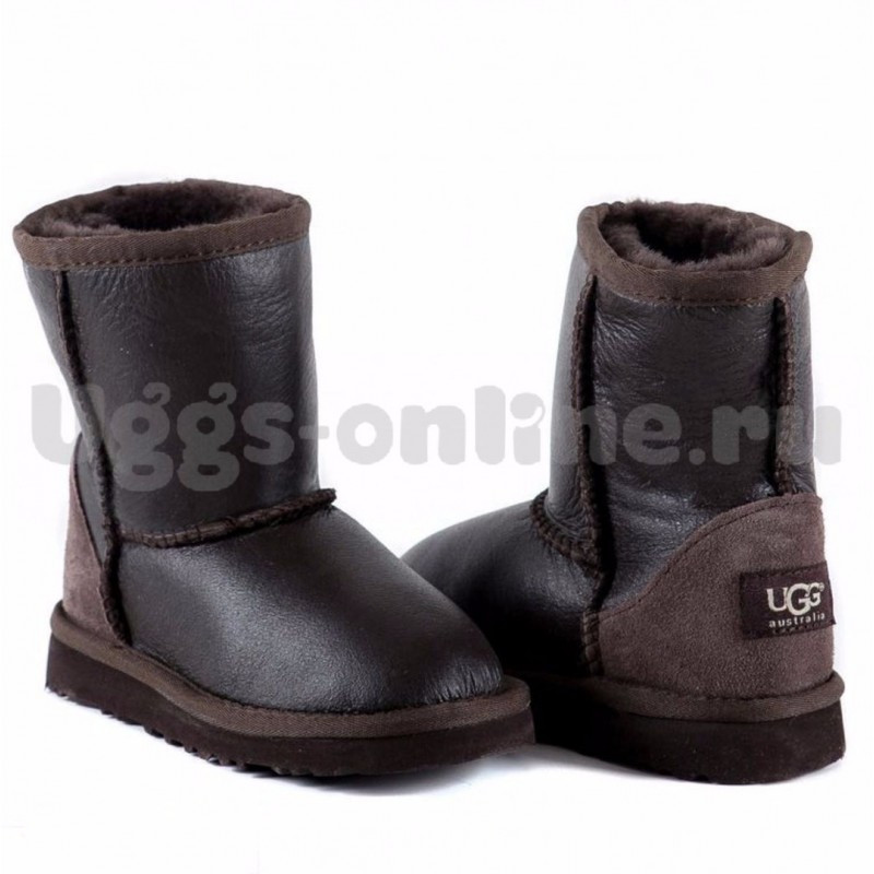 Угги Kids Classic Metallic Chocolate