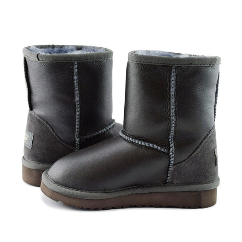 Угги Kids Classic Metallic Grey