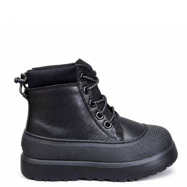 Ugg Kids Neumel Hybrid Leather Black