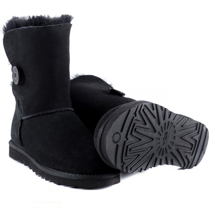 Угги Bailey Button Black II