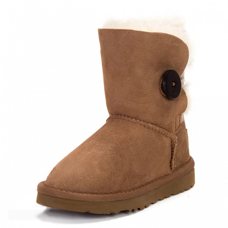 Угги Kids Bailey Button Chestnut