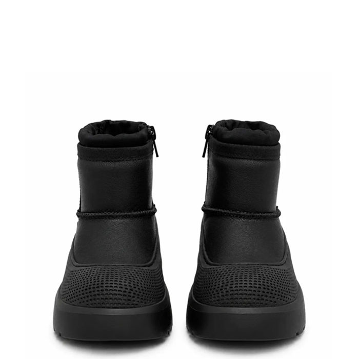 Ugg Kids Mini Weather Hybrid Black Leather