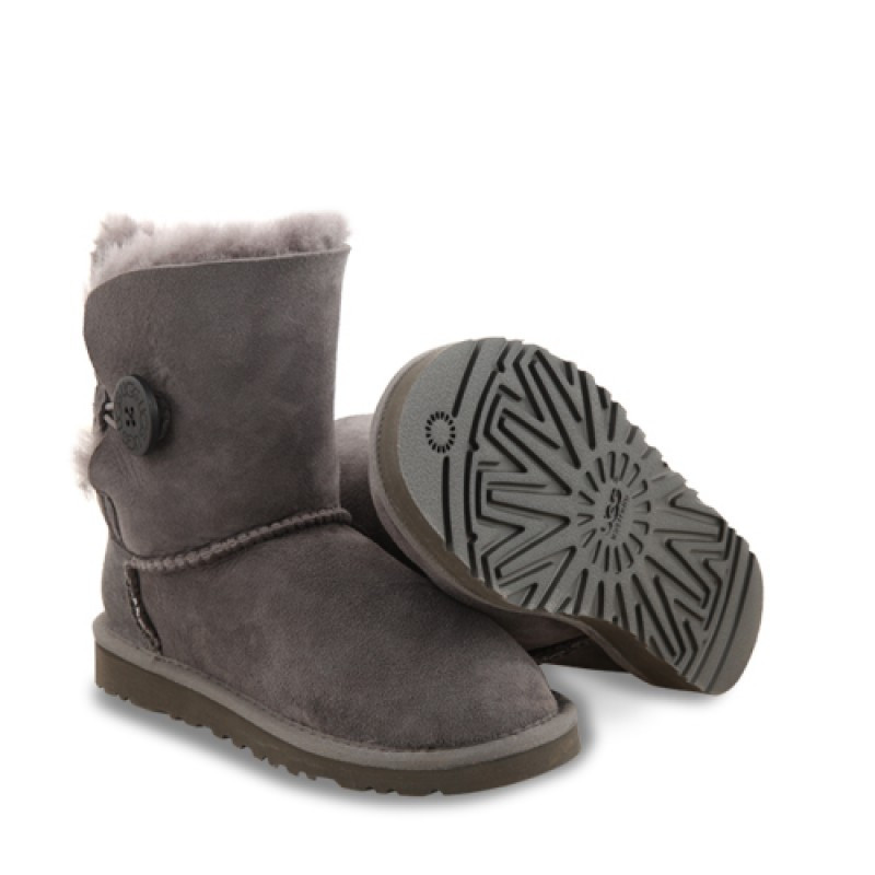 Угги Kids Bailey Button Grey
