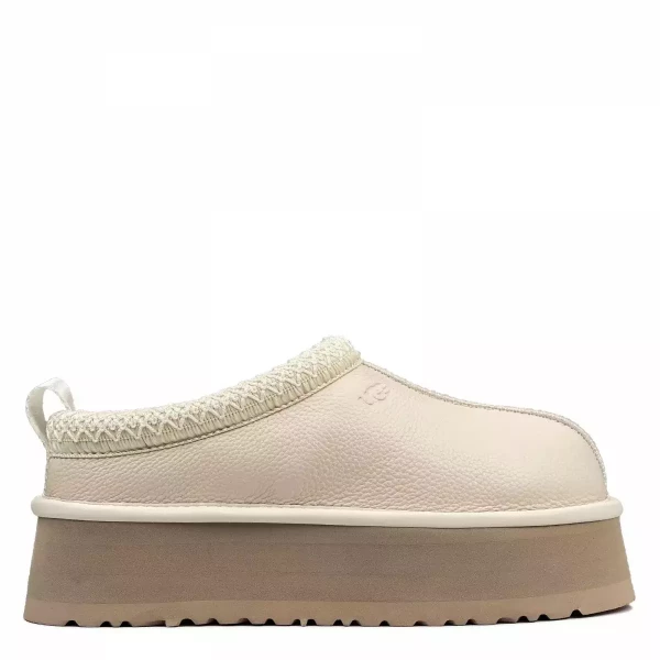 UGG TAZZ PLATFORM LEATHER SAND