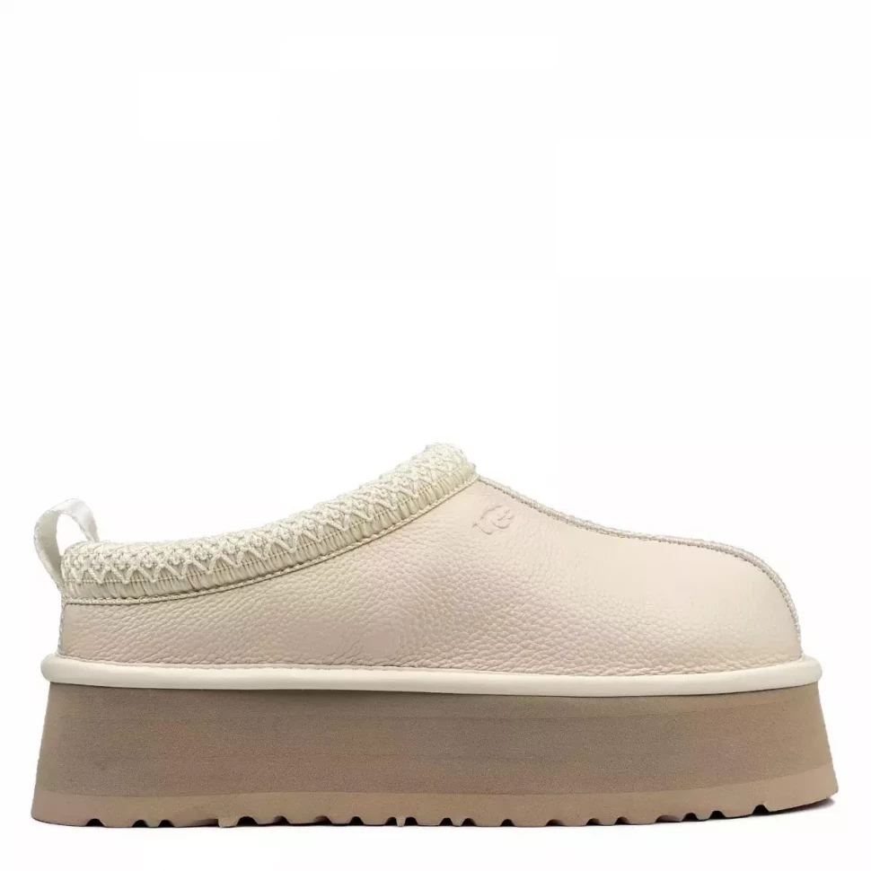 UGG TAZZ PLATFORM LEATHER SAND