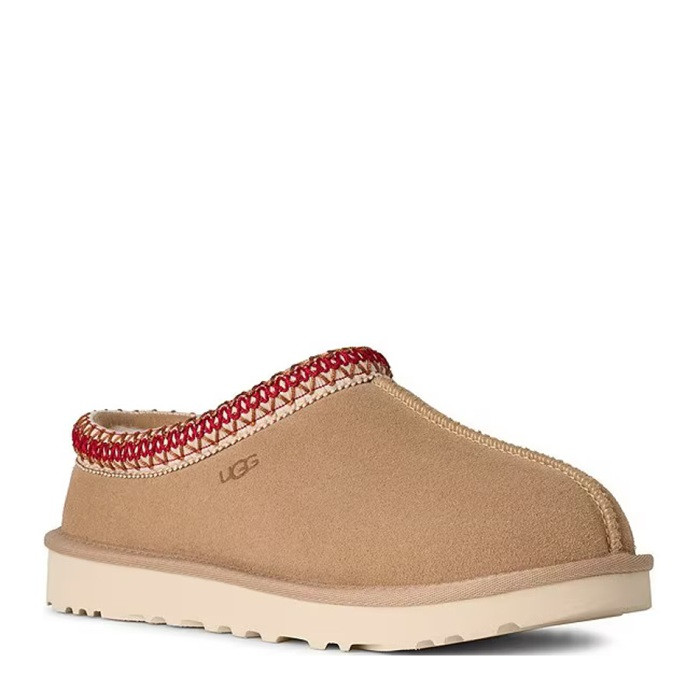 Ugg Tasman Slippers Sand Dark Cherry