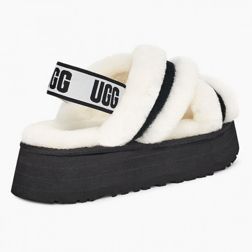 Тапочки Ugg disco color clide white