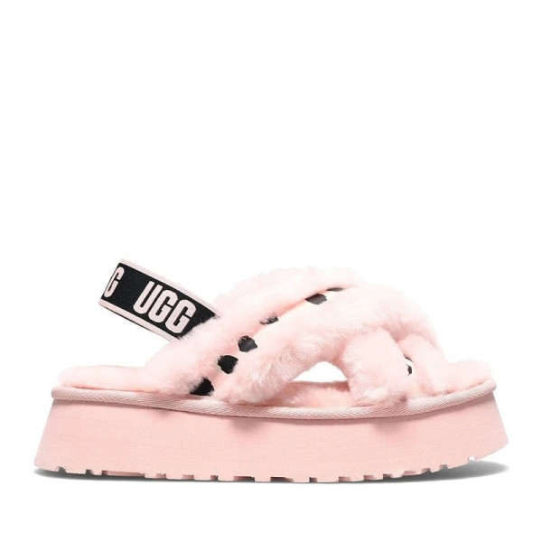 Тапочки Ugg Disco Color Pink Scallop