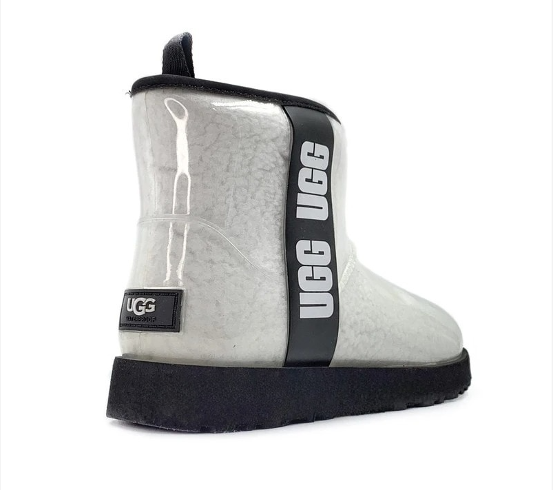 Угги Ugg Classic Clear Mini White Black