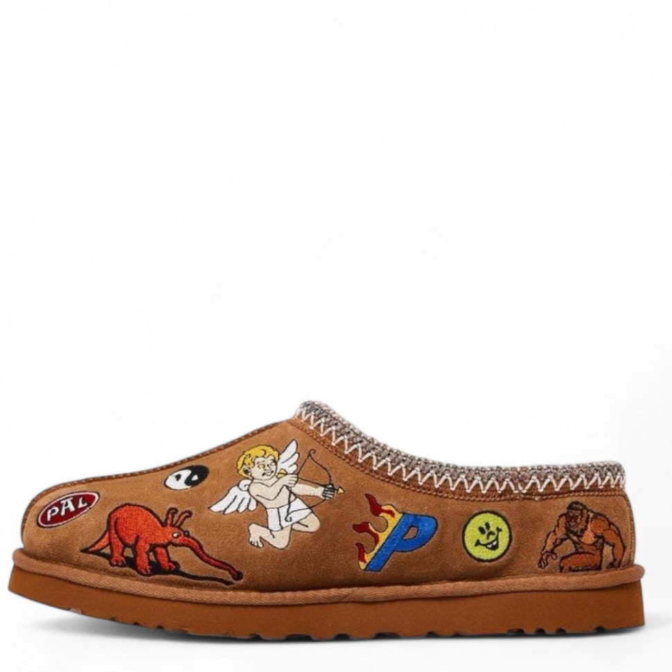 Ugg x Palace Mens Tasman Slipper - Chestnut