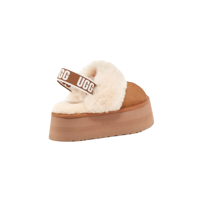 Ugg Funkette Suede Platform Chestnut