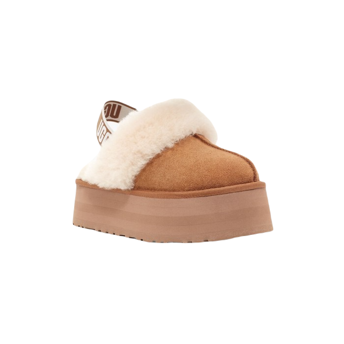 Ugg Funkette Suede Platform Chestnut