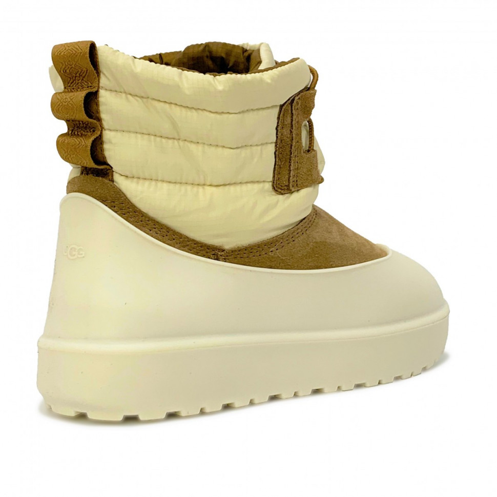 Угги UGG Men's Classic Mini Lace-Up Weather Chestnut / Whitecap Grey