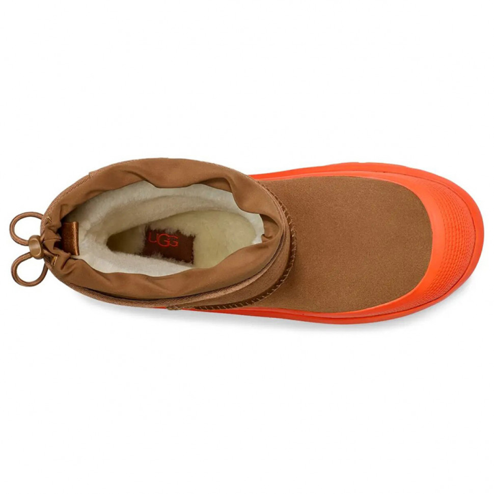 Ugg Mens Classic Short Weather Hybrid - Chestnut / Orange