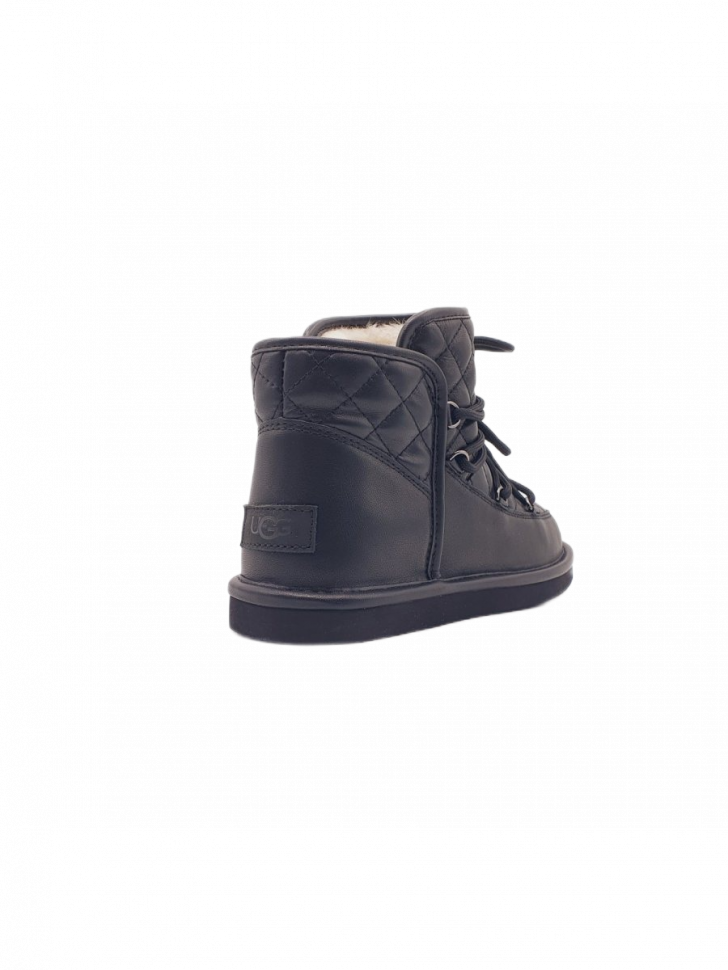 Ugg Lodge Mini Leather Black