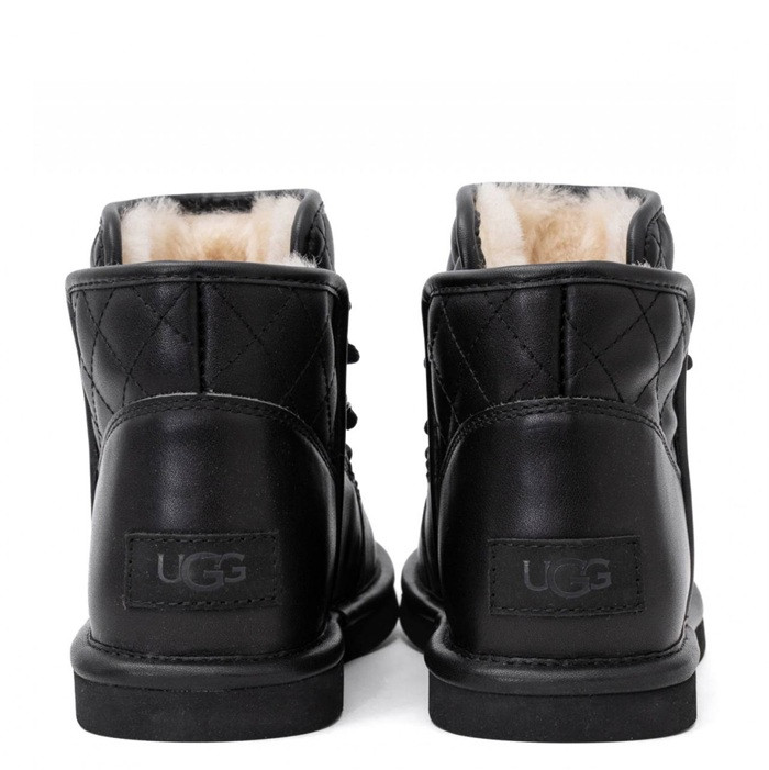 Ugg Lodge Mini Leather Black