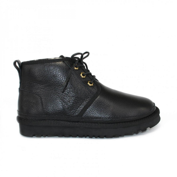 Ботинки Ugg Women Boot Neumel Black Leather