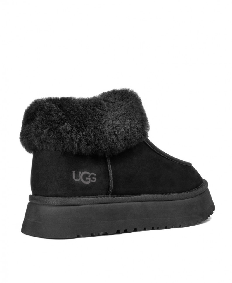 Ugg Funkette Platform Boots Black