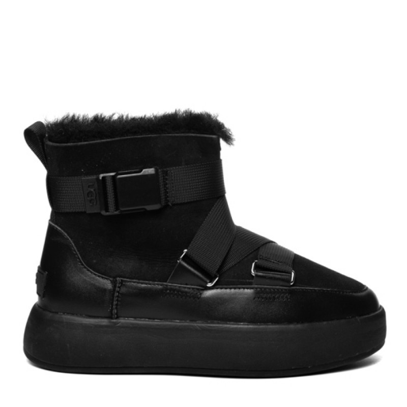 Угги UGG Boom Buckle Black