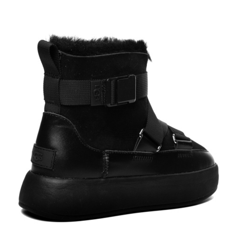Угги UGG Boom Buckle Black