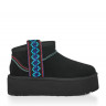 UGG ULTRA MINI BRAID PLATFORM-Black