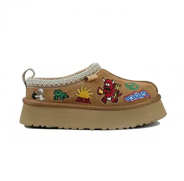 Ugg x Palace Tazz Platform Chestnut