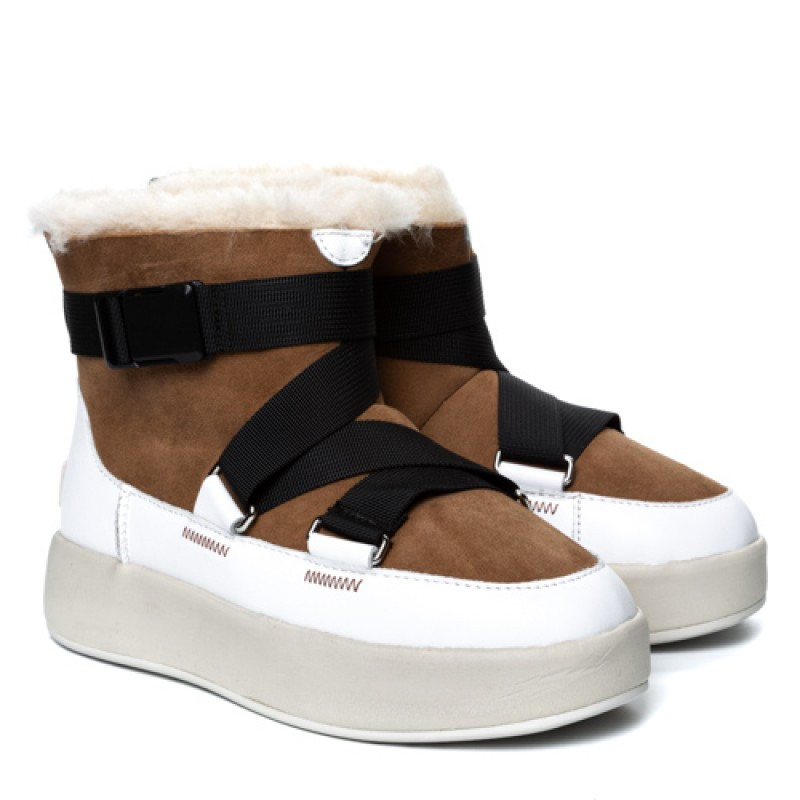 Угги UGG Boom Buckle Chestnut