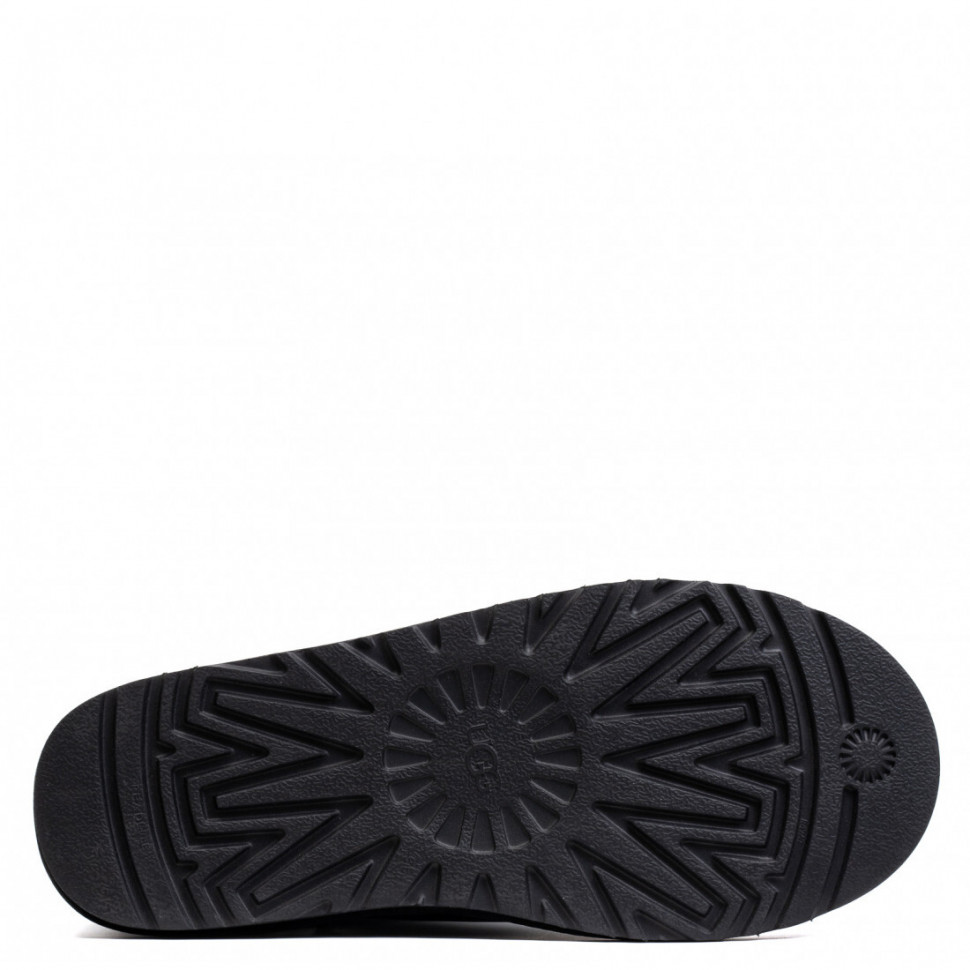 Угги Men's Mini Double Zip Metallic Black